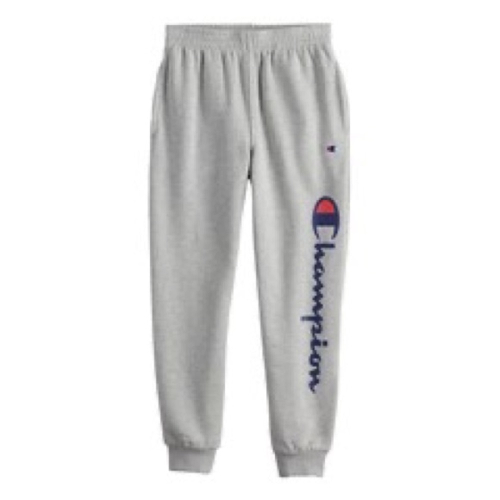 Men's grey champion sweatpants
